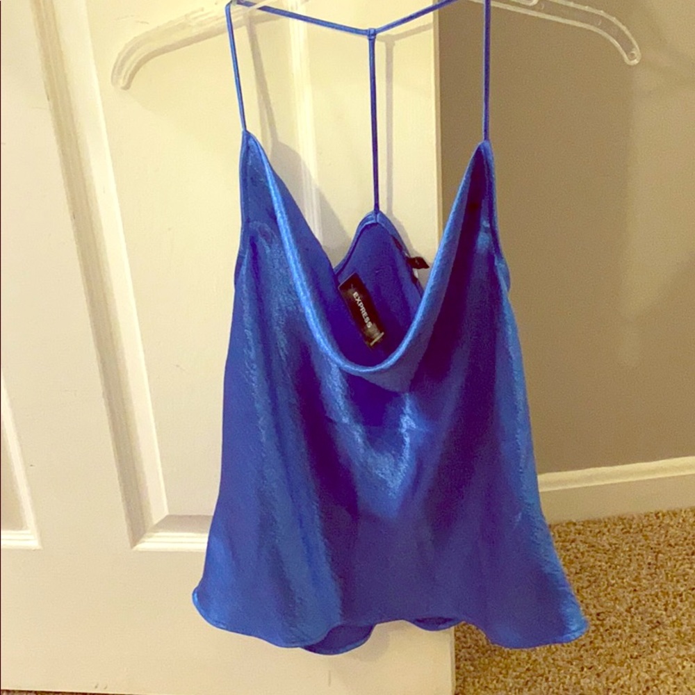 Beautiful sateen race bank tank